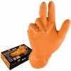 Grippaz 246 Protišmykové nitrilové rukavice oranžové veľkosť M/8 - 50ks