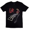 Korn Tričko Follow The Leader Hopscotch Unisex Black S