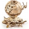 Ugears 3D drevené mechanické puzzle Globus