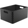Rotho úložný box Country 28L antracit