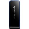 Apacer USB flash disk, USB 3.0, 64GB, AH356, černý, AP64GAH356B-1, USB A, s výsuvným konektorem