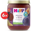 HiPP BIO SUPEROVOCIE Hrušky a slivky od uk. 4. – 6. mesiaca, 6× 160 g
