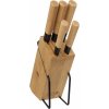 5five Simply Smart Sada nožov na stojane Bamboo 5 ks