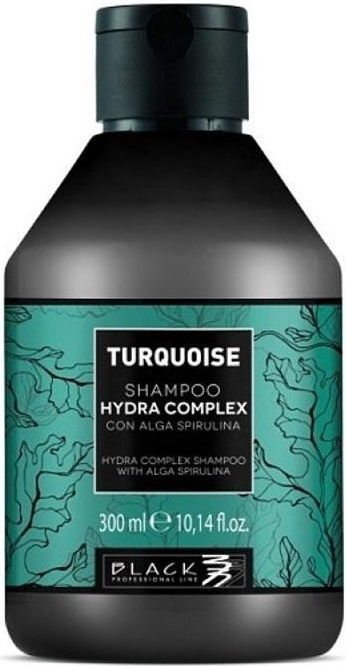 Black Turquoise Hydra Complex Shampoo posilňujúci šampón s extraktom z morskej riasy 300 ml