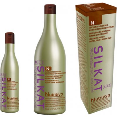 Bes Silkat Nutritivo Shampoo N1 na velmi poškozené vlasy 300 ml