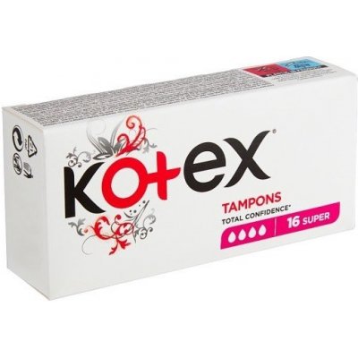 KOTEX Tampóny Super 16ks