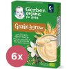 6x GERBER Organic Kaša nemliečna s príchuťou vanilky 200 g? VP-F170857