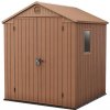 Záhradný domček Keter Darwin 6 x 6 hnedý, s podlahou, 610251