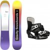 Gravity Thunder Jr juniorský snowboard + Gravity Wildcat black vázání - 130 cm + S (EU 33)