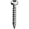 Skrutky do dreva s pologuľatou hlavou chrómové Rozmer: 3 x 12 mm Nerez