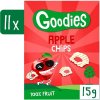 Goodies 100 % jablčné chipsy 11 x 15 g