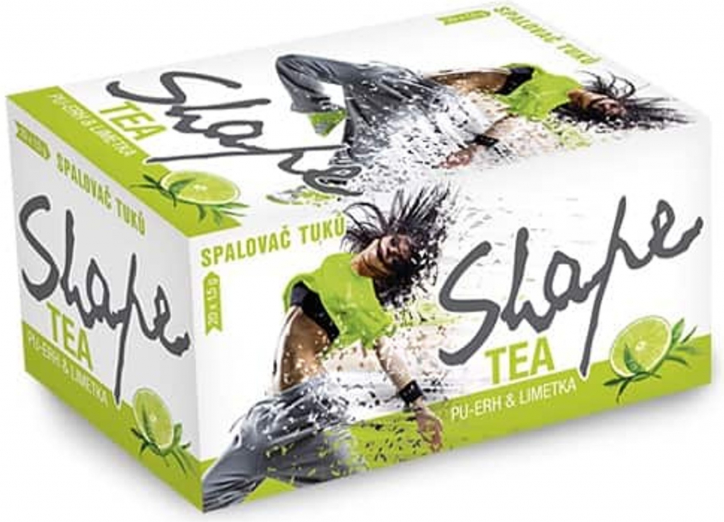 Prom-IN Shape Tea Spaľovač tukov limetka 30 g