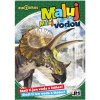JiriModels Maľuj vodou A5-Dinosaury