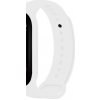 FIXED Silicone Strap pro Xiaomi Band 7/ Mi Band 6/ Mi Band 5, bílý FIXSSTB-989-WH