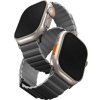 Uniq Revix Premium Edition Reversible Magnetic remienok na Apple Watch 49/45/44/42 mm tmavosivý/svetlosivý UNIQ-45MM-REVPCHRAGRY