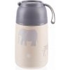 Detská termoska Zopa Termoska na jedlo so silikónovým držiakom Safari 620 ml (8595114458103)