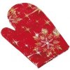 Bellatex chňapka Vianoce CH/114 vianočné gule zlaté 28x18 cm