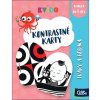 Kvído: Kontrastné karty - Tvary a rodina