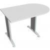 Hobis Doplnkový stôl Flex, 120x75,5x80 cm, biela/kov