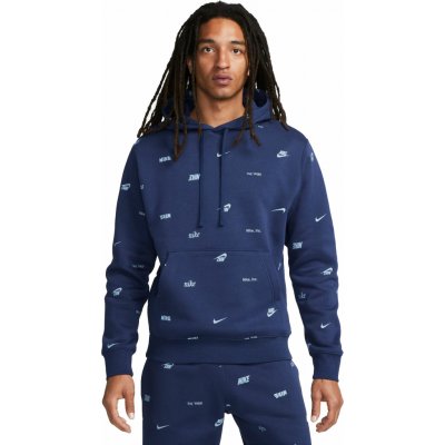 Nike Club+ tmavo modrá biela