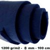 Technický filc 8 mm, farba Granátová, metráž 100 cm
