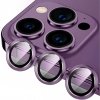 Ochranné sklá šošoviek fotoaparátov Metal glass pre Apple iPhone 11 Pro/11 Pro Max Farva: Fialová