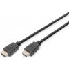 Digitus Pripojovací kábel HDMI High Speed, typ AM/M, 3,0 m, Ultra HD 60p, zlatý, bl