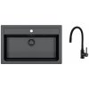 ALVEUS SET ALVEUS ATROX 40/91 BLACK ADDITION + BATÉRIA Mintas black MAT
