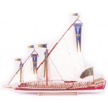 Model lodě Dušek La Real Galeere 1571 kit KR-21215 1:72