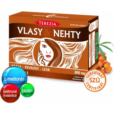 TEREZIA Vlasy & Nechty 60 kapsúl