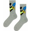 Pánske ponožky Simpsons Love- Frogies šedá 39-42 Licensed 9911111176632