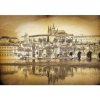 Fototapeta na stenu - FT5271 - Praha - sépia efekt 208cm x 146cm - Vliesová fototapeta