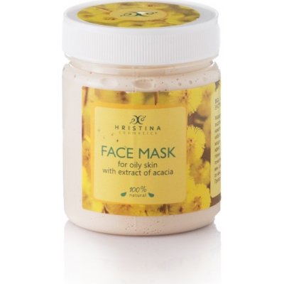 Hristina Prírodná maska na tvár s akátovým extraktom 200 ml