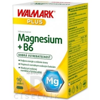 Walmark Magnesium + B6 90 tabliet