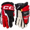 Rukavice CCM Tacks XF Pro Jr Farba: čierno/červeno/biela, Veľkosť rukavice: 11