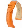 Kožený remienok Hirsch London 04207176-2, oranžový, aligátoria koža, Quick Release 16 mm