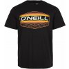 Pánske tričko O'Neill, WARNELL T-SHIRT čierna,oranžová XS