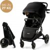 Kinderkraft MITZY Buggy - Nosnosť do 27 kg - Sedadlo XL - Tlmenie nárazov - Skladací - 5-bodové bezpečnostné pásy - Strieška UPF50+, príslušenstvo v cene Schwartz
