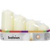 Bolsius Pillar Advent Vianoce 60 / 80 / 100 / 120 x 48 mm 4 ks