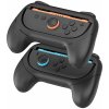 iPega SW2055H Grip JoyCon ovládače Nintendo Switch 2 čierna