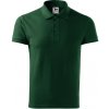 MALFINI Polokošile Cotton 212, krátký rukáv, pánská MAL-212D314 M Zelená tmavá