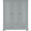 Skriňa Ines neutral grey 3-dverová