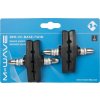 Špalíky M-WAVE skrutka 70mm čierne 2 páry