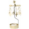 Pluto Design Rotujúci svietnik Starling Gold