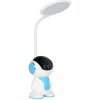 LED stolová lampa Rebel KOM1017 s nastaviteľným ramenom Robot