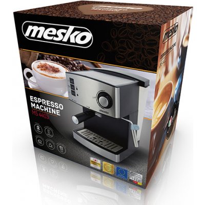 Mesko MESKO MS 4403 Pákový kávovar ESPRESSO