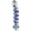 ToyJoy - Glass Worxx G-Spot Gemstone sklenené dildo