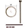 PROXXON 28840 diamantový rezný kotúč 20mm, stopka 2,35mm (Diamantový kotúč 28840)