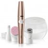 Braun FaceSpa Pro 921 epilátor na obličej systém 3v1 pro epilaci obličeje, revitalizaci a tónování pleti pro domácí zkrášlování jako ze salónu