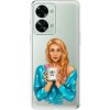 Odolné silikónové puzdro iSaprio - Coffe Now - Redhead - OnePlus Nord 2T 5G